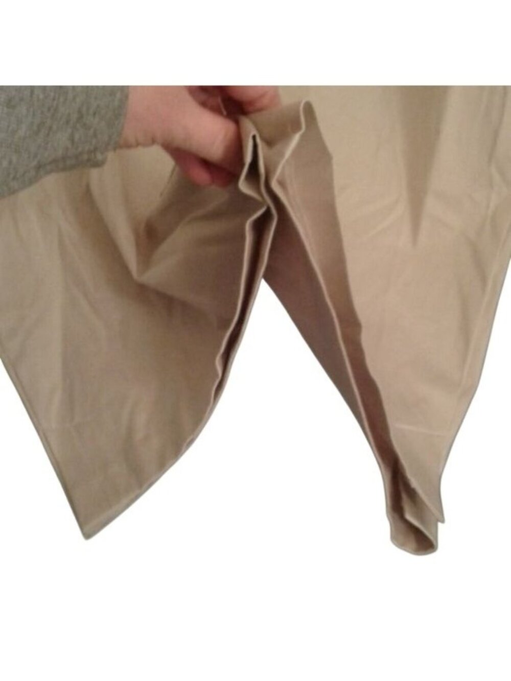 Croft & Barrow Size 16P Womens Khaki Capri Pants Petite Stretch New With Tags - Picture 4 of 8